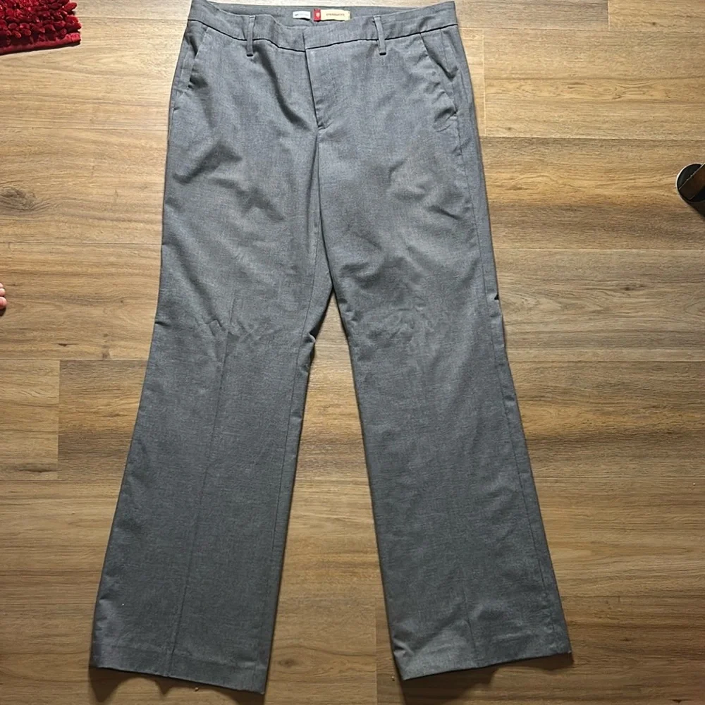 GAP STRAIGHT FIT Men's Gray Dress Pants